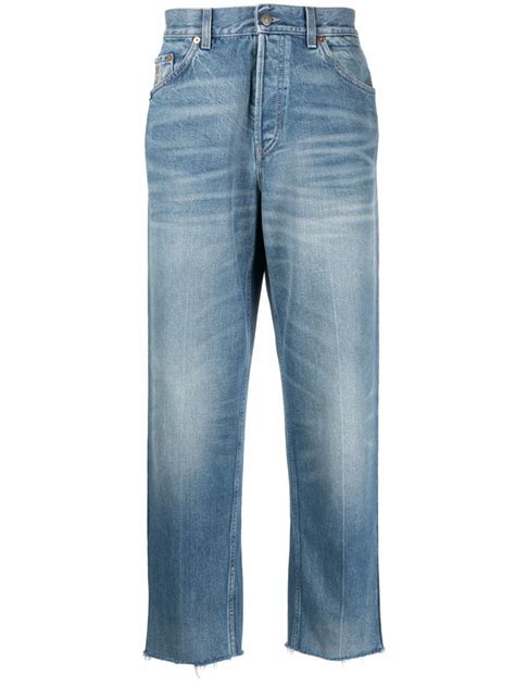 figurini moda pantaloni gucci|Gucci denim jeans.